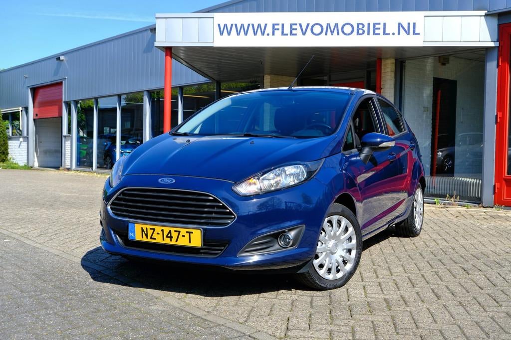 Ford Fiesta 1.25 Titanium 5-drs Airco|Regensensor|Cruise, Auto's, Ford, Voorwielaandrijving, Stof, Bedrijf, Handgeschakeld
