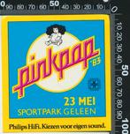Sticker: Pinkpop 1983, Ophalen of Verzenden, Zo goed als nieuw, Bedrijf of Vereniging