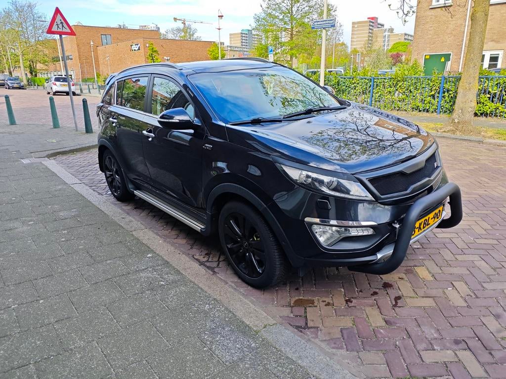 Kia Sportage 2.0  AWD AUT 2013 Trekhaak, Full, Automaat, 1998 cc, Zwart, 4 cilinders