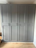 IKEA Pax Kast - Grijs met diverse indeling, Overige materialen, Gebruikt, 200 cm of meer, 150 tot 200 cm