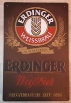 Erdinger 20x30 cm Reclamebord, Verzamelen, Ophalen of Verzenden, Nieuw, Reclamebord, Plaat of Schild, Overige merken