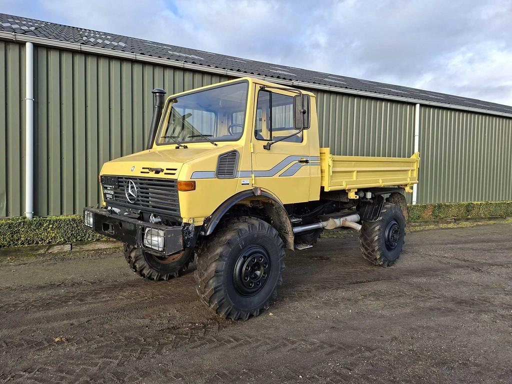 Mercedes-Benz - 1992 - Unimog U1650 - Vrachtwagen, Auto's, Overige brandstoffen, Mercedes-Benz, Bedrijf, Te koop