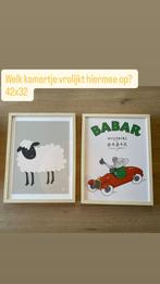 Schilderijtjes kinderkamer, Ophalen, Minder dan 50 cm, Zo goed als nieuw, Minder dan 50 cm