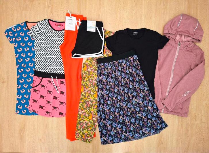 Kledingpakket meisje maat 134-140, Kinderen en Baby's, Kinderkleding | Maat 140, Zo goed als nieuw, Meisje, Ophalen of Verzenden