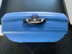 Blauwe Delsey koffer, Gebruikt, Hard kunststof, 45 tot 55 cm, Ophalen of Verzenden