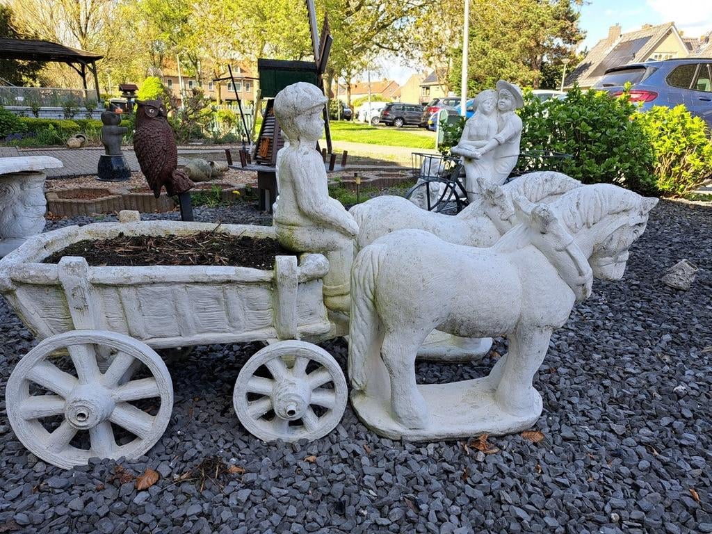 Tuinbeelden van steen, Tuin en Terras, Tuinbeelden, Ophalen, Steen