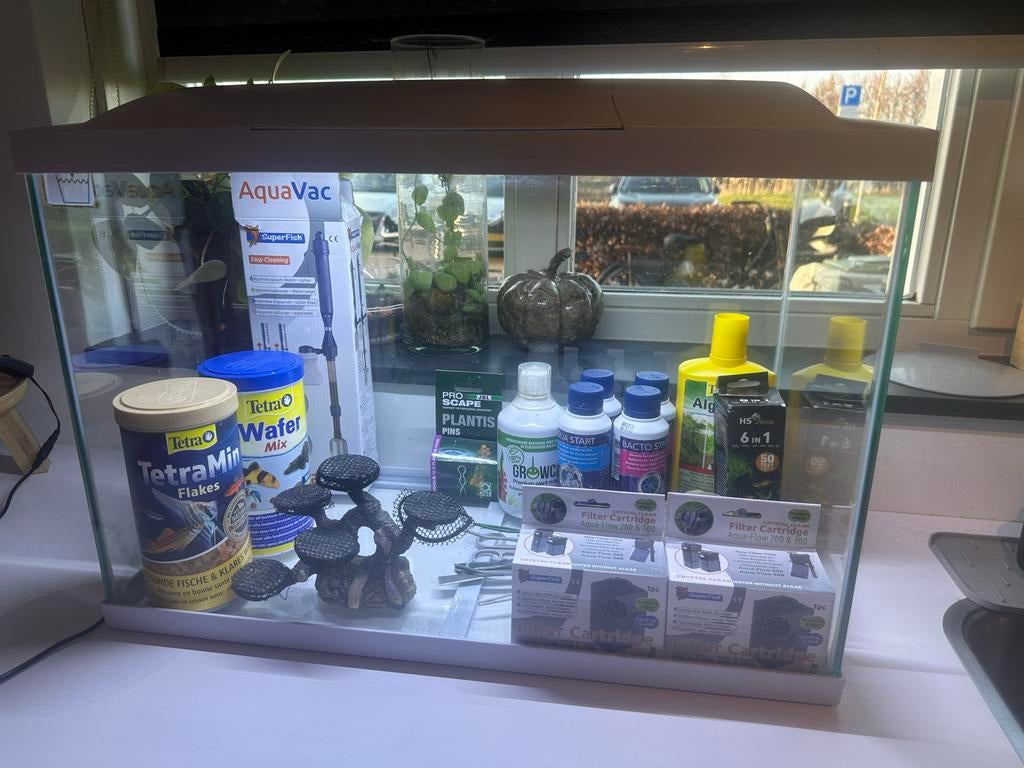 Superfish start 70 aquarium, Dieren en Toebehoren, Vissen | Aquaria en Toebehoren, Ophalen, Gebruikt, Leeg aquarium