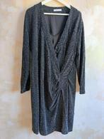 Mango Violeta plus size zwarte glitter jurk mt. xxl, Mango, Zwart, Maat 46/48 (XL) of groter, Ophalen of Verzenden