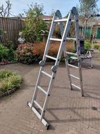Alpe Vouwladder lengte 3.50 meter, Doe-het-zelf en Verbouw, Steigers, Ophalen, Zo goed als nieuw, Overige typen, 2 tot 5 meter