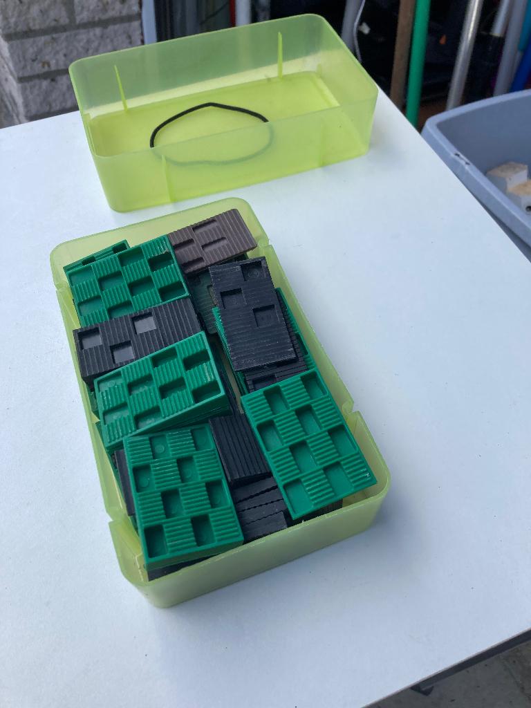 Hulpstukken laminaat, Doe-het-zelf en Verbouw, Hout en Planken, Ophalen, Gebruikt, Minder dan 25 mm, Eiken