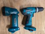 Makita 8281D 14,4 volt + Lamp. Nieuw, Ophalen of Verzenden, Nieuw, Boor- en Schroefmachine, Klopboormechanisme
