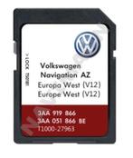 SD-kaart navigatie West-Europa v12 Volkswagen, Ophalen of Verzenden, Zo goed als nieuw
