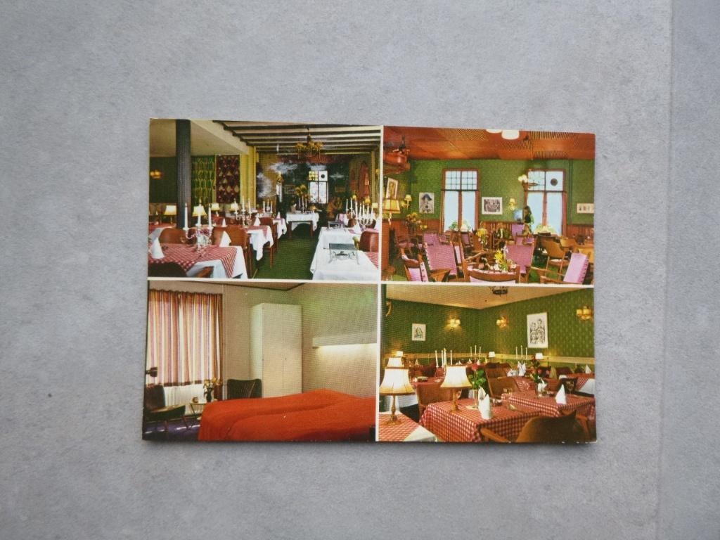 Bergen, parkhotel /interieur 1976, Verzenden, 1960 tot 1980, Ongelopen, Noord-Holland