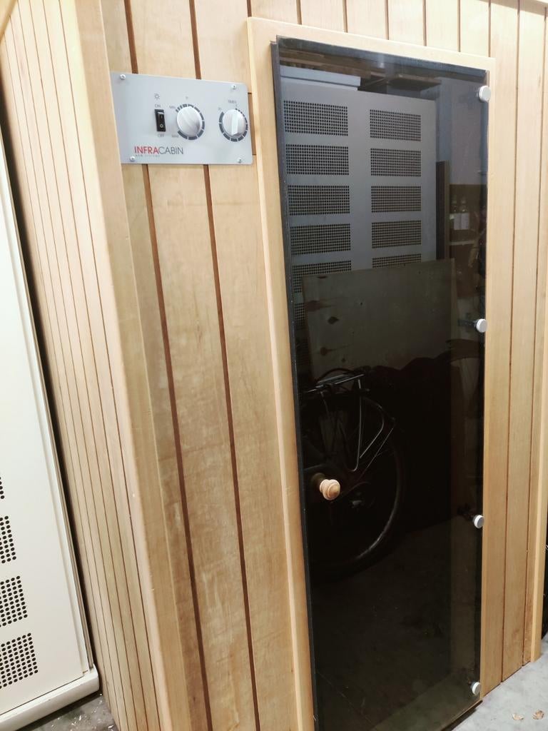 2 persoons infrarood sauna van Infracabin -, Ophalen, Gebruikt, Infrarood, Complete sauna