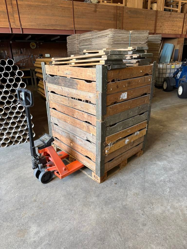 Moestuin bak omzet randen palletranden, Ophalen, 100 cm of meer, 60 cm of meer, Zo goed als nieuw