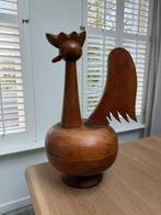 Frans houten grote kip op nest, Antiek en Kunst, Ophalen of Verzenden