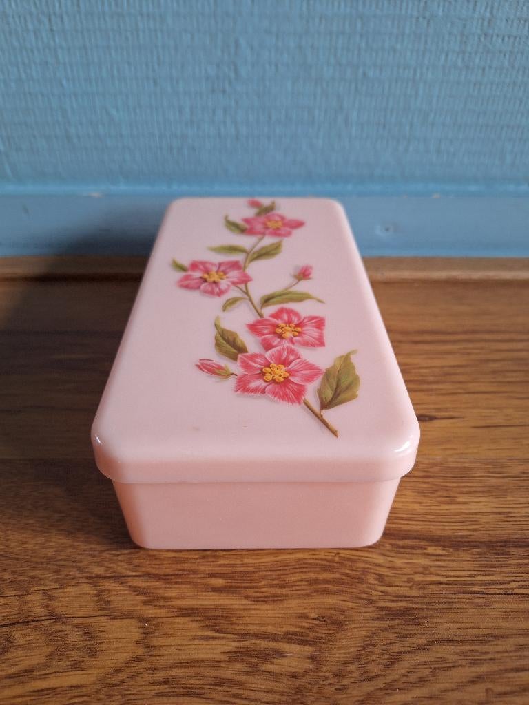 Vintage opbergtrommel, Ophalen of Verzenden, Gebruikt