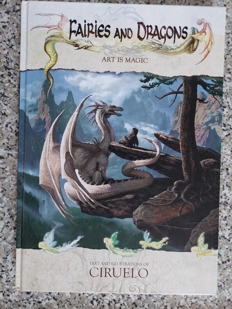 Boek Ciruelo fantasy art Magic The Gathering gesigneerd !, Boeken, Ophalen of Verzenden, Zo goed als nieuw