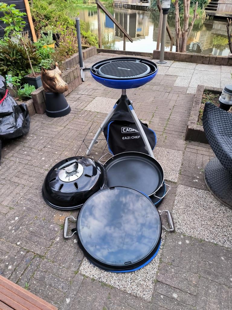 Cadac Eazi Chef met nieuwe paellapan en roerbakplaat, Ophalen, Zo goed als nieuw, Cadac
