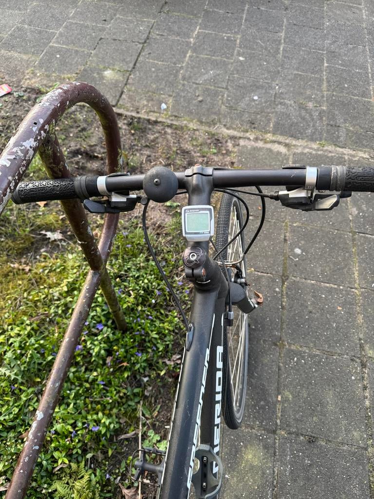 Merida Speeder Wielrenfiets - Zwart, Fietsen en Brommers, Fietsen | Racefietsen, 28 inch, Gebruikt, Aluminium, Meer dan 20 versnellingen