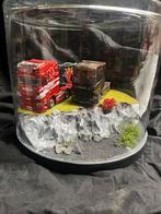 Klein diorama, Ophalen of Verzenden, Zo goed als nieuw, Bus of Vrachtwagen