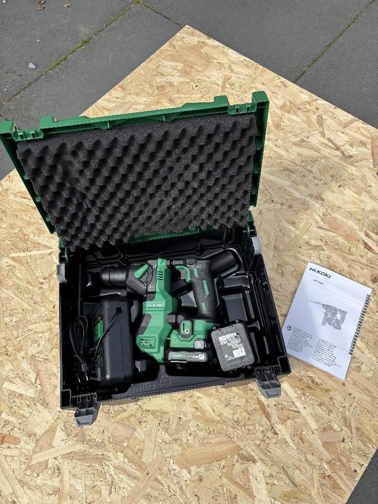 Hikoki boorhamer SDS Plus 12V DH12DD, Boor- en/of Breekhamer, Nieuw, Ophalen of Verzenden, Variabele snelheid