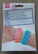 Hema DIY Lint Armbandjes Maken Kit - 4 Kleuren, Ophalen of Verzenden, Nieuw, Materiaal