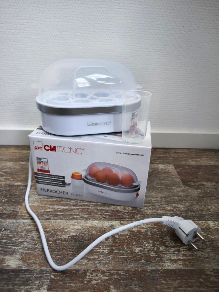 Eierkoker voor 6 eieren, Ophalen of Verzenden, Zo goed als nieuw