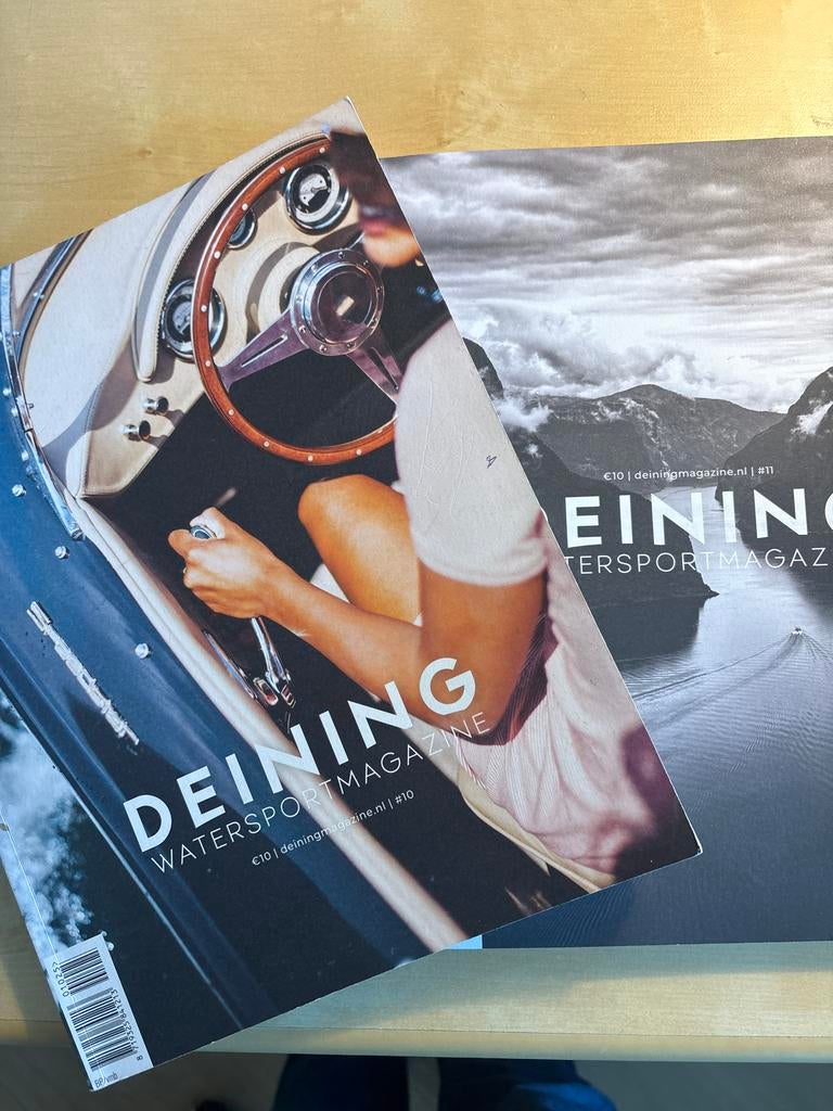 Deining Watersportmagazine nr. 10 en 11, Boeken, Verzenden, Gelezen, Sport en Vrije tijd