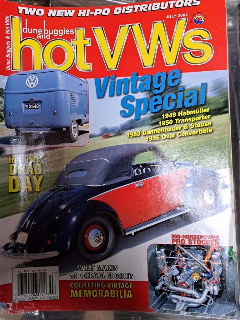 Hot VWs tijdschriften verzameling 1992-2007, Volkswagen, Ophalen, Onbekend, Gelezen
