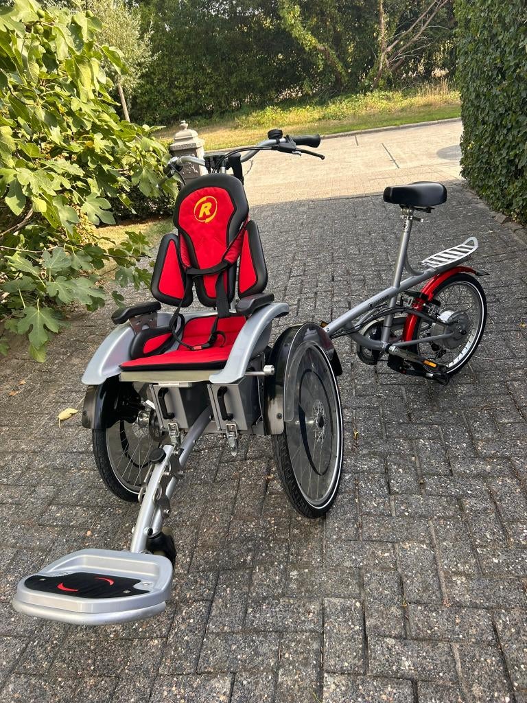 O Pair rolstoelfiets Heinzmann motor met deelbaar frame, Ophalen, 20 inch of meer, Gebruikt, Versnellingen