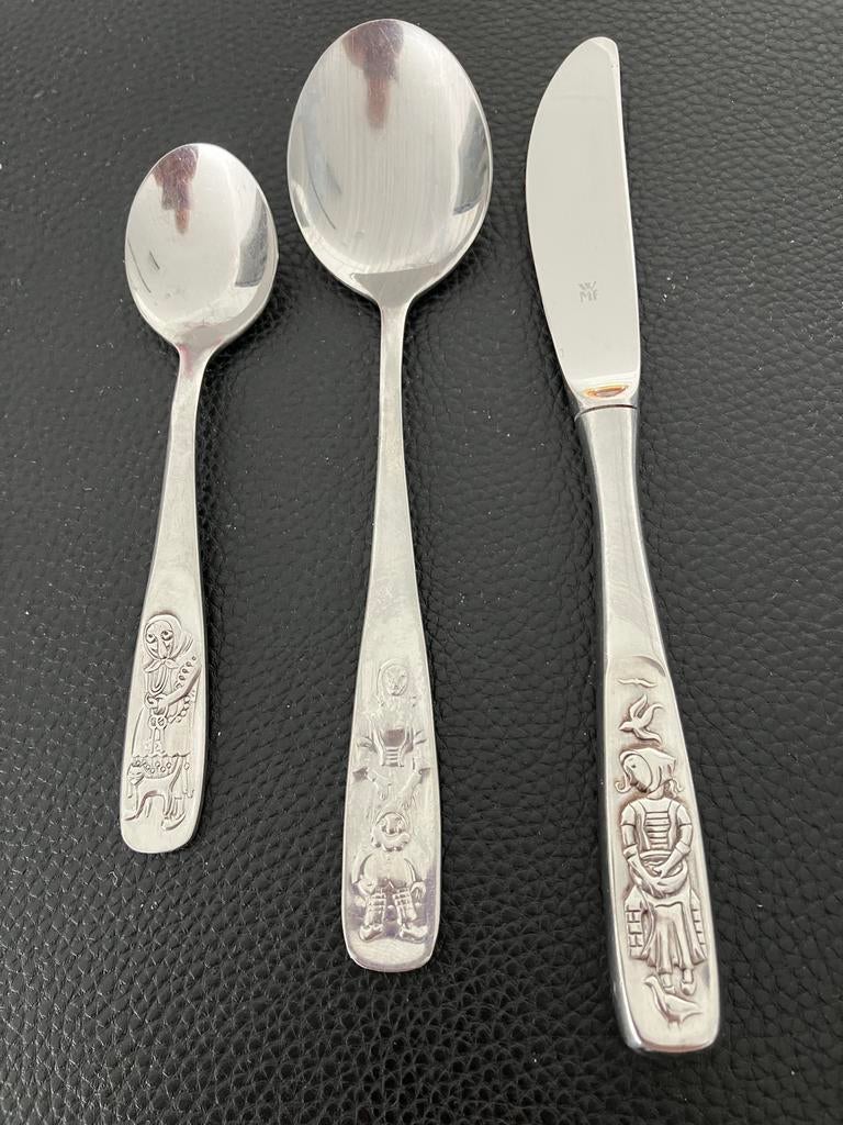Vintage kinder bestek van WMF, Antiek en Kunst, Ophalen of Verzenden