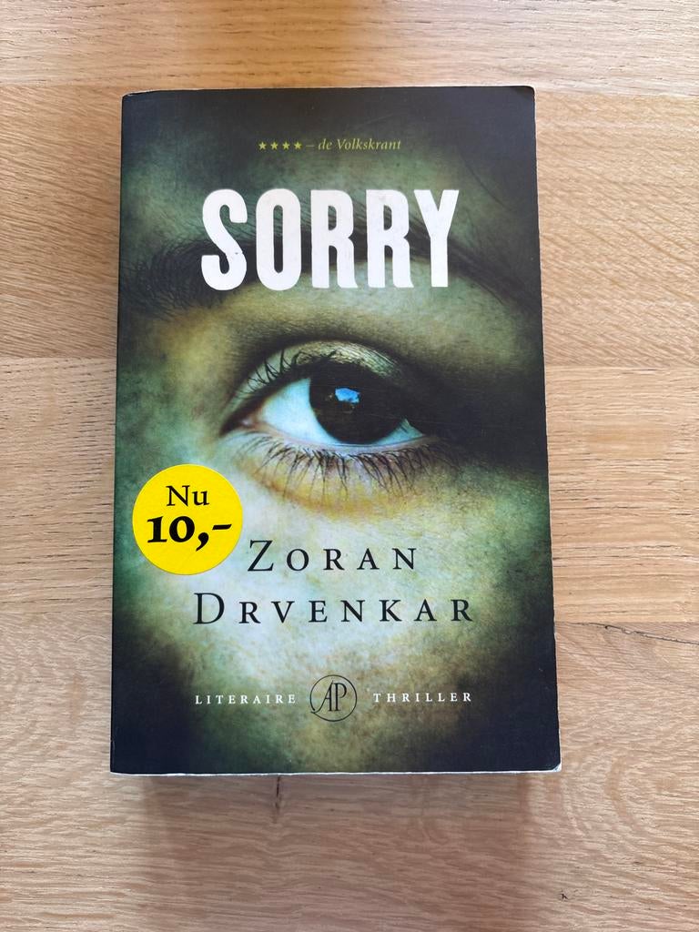 Sorry - Zoran Drvenkar (Literaire thriller), Ophalen of Verzenden, Gelezen, Europa overig