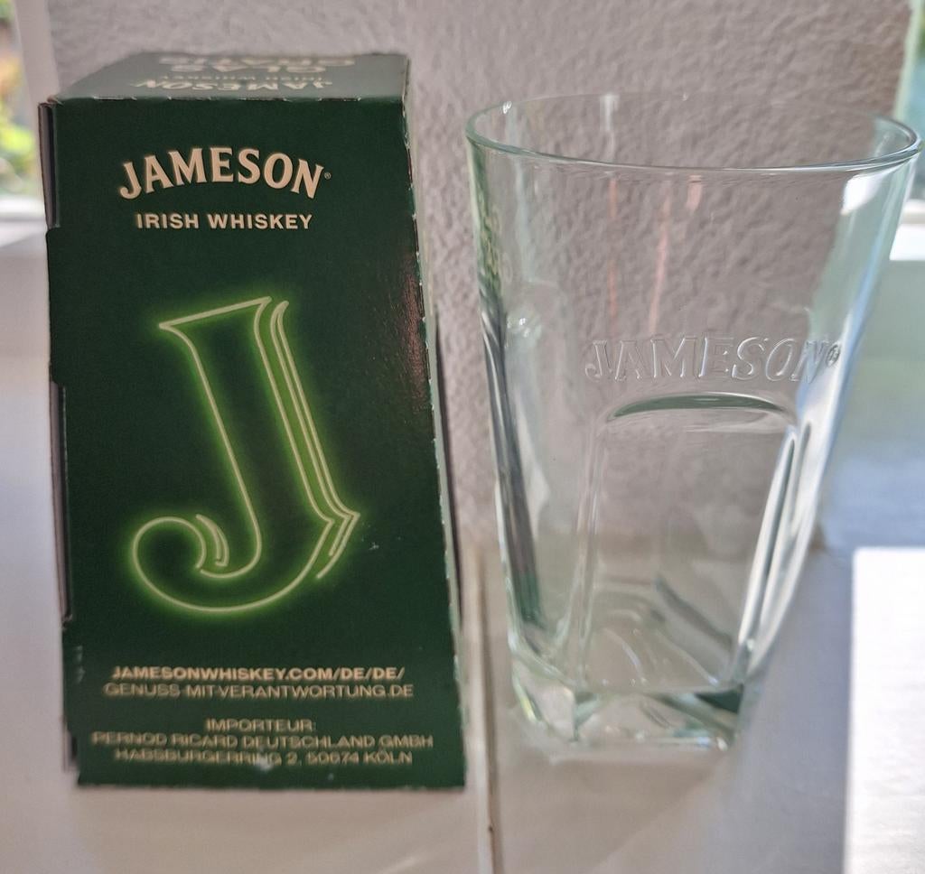 Glas - Jameson - Irish Whiskey - nieuw in verpakking, Ophalen of Verzenden, Nieuw, Borrel- of Shotglas
