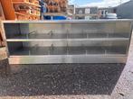 RVS etalage kast 167cm, Ophalen, Gebruikt