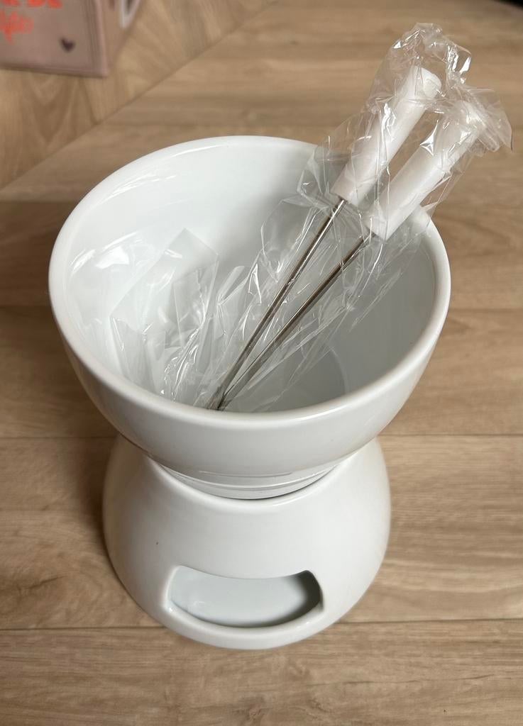 Fondueset voor Twee - Nieuw, Ophalen of Verzenden, Zo goed als nieuw, Brander, Fondueset