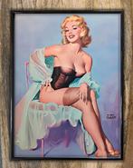Sexy Retro Lingerie PIN UP mancave Print in lijst, Ophalen of Verzenden, Nieuw, A1 t/m A3, Film en Tv