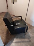 Harvink lederen fauteuil, Huis en Inrichting, Ophalen, Gebruikt, Modern, 50 tot 75 cm