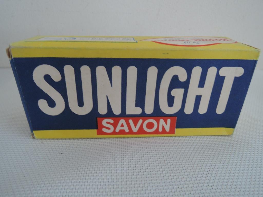Vintage pakje Sunlight zeep, Ophalen of Verzenden, Zo goed als nieuw, Verpakking