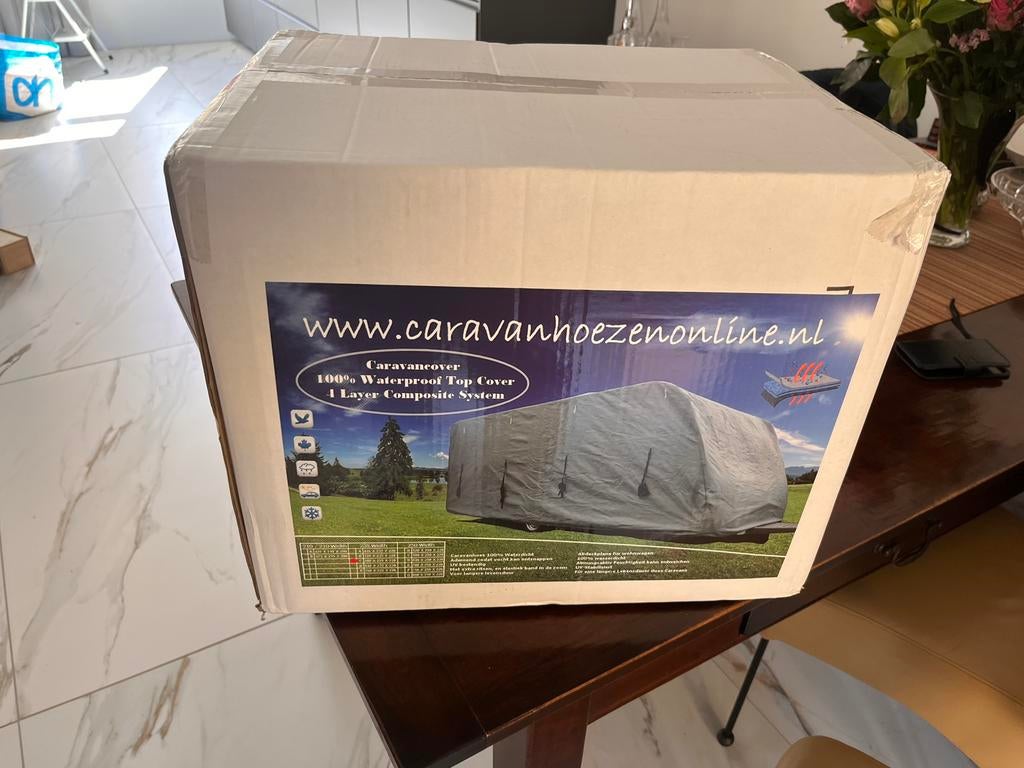 Caravanhoes nieuw 580x235x220, Ophalen of Verzenden, Zo goed als nieuw