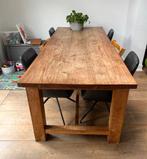 Robuuste houten eettafel - Perfect voor gezellige diners, Huis en Inrichting, Tafels | Eettafels, Ophalen, Gebruikt, Teakhout