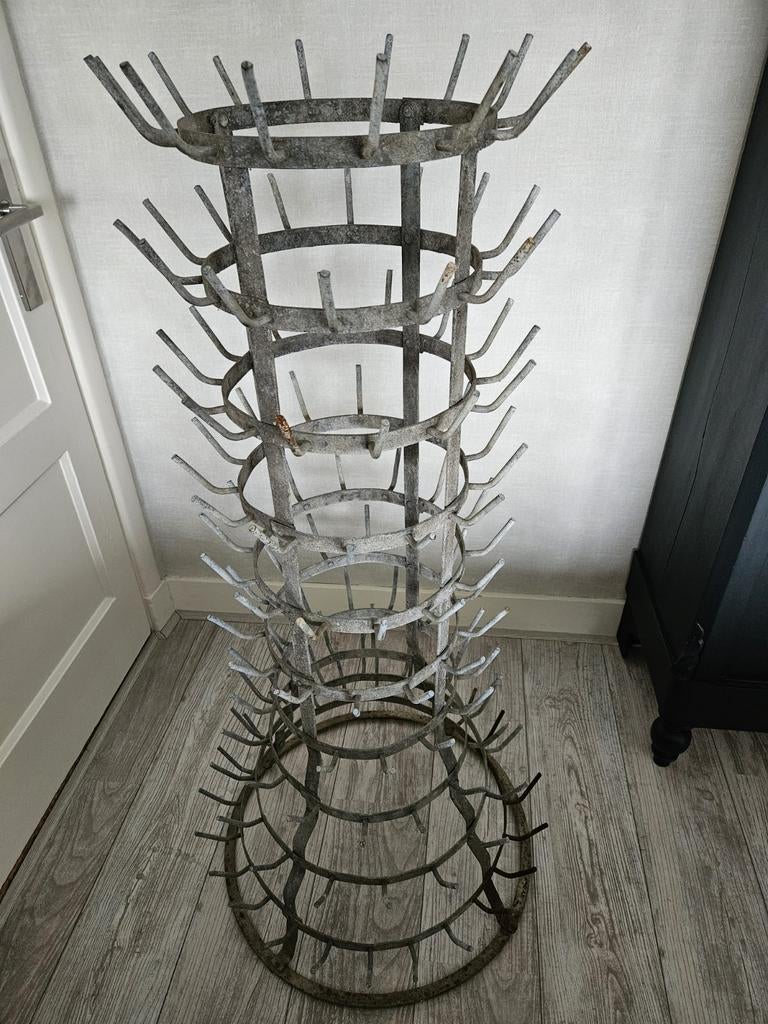 Frans wijnrek, Huis en Inrichting, Woonaccessoires | Wijnrekken, Ophalen, Gebruikt, 75 cm of meer, 25 flessen of meer