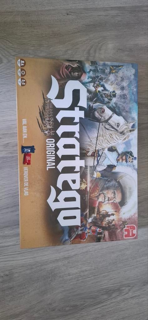 Stratego Original Bordspel - Strategisch Vlag Veroveren, Een of twee spelers, Ophalen of Verzenden, Gebruikt, Jumbo