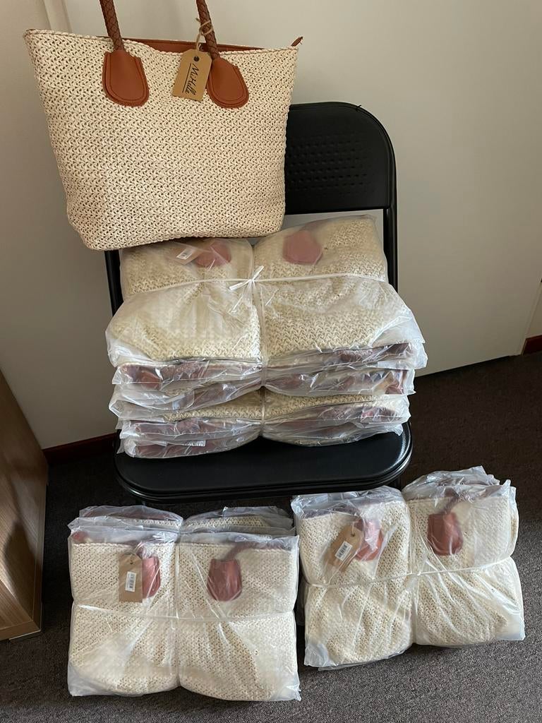 Partij nieuwe damestassen – 144 stuks, Ophalen of Verzenden, Nieuw, Overige kleuren, Handtas