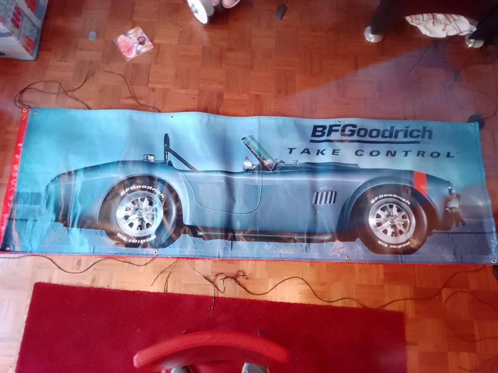 BF GOODRICH BANNER FORD SHELBY COBRA, Ophalen of Verzenden