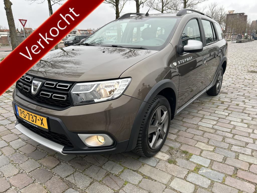 Dacia Logan MCV 0.9 TCe Stepway navigatie airco/ecc keurige, Auto's, Dacia, Voorwielaandrijving, 898 cc, Stof, Gebruikt