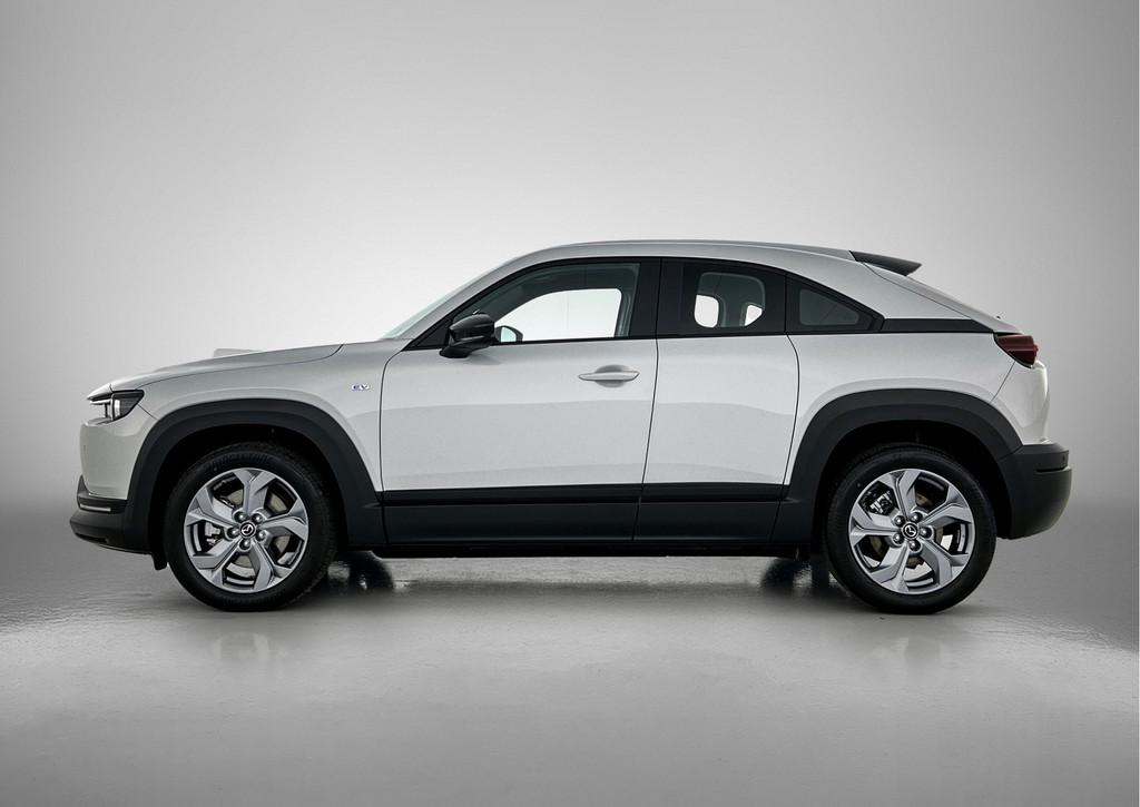 Mazda MX-30 e-SkyActiv EV 145 Exclusive-line 36 kWh / Prijs, Auto's, Mazda, Stof, Zwart, 35 kWh, Adaptive Cruise Control