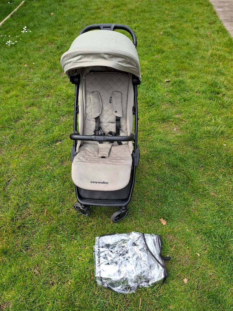 Easywalker Jacky buggy met regenhoes, Kinderen en Baby's, Buggy's, Ophalen, Zo goed als nieuw, Overige merken, Verstelbare rugleuning