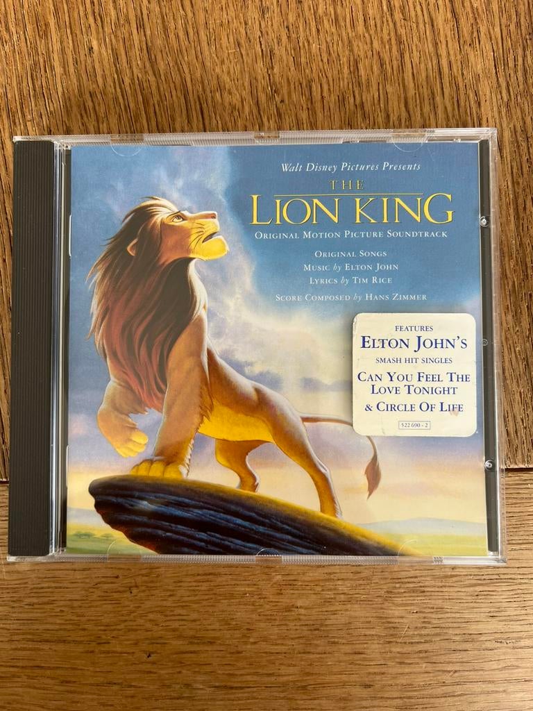 The Lion King, Cd's en Dvd's, Cd's | Filmmuziek en Soundtracks, Ophalen of Verzenden, Zo goed als nieuw