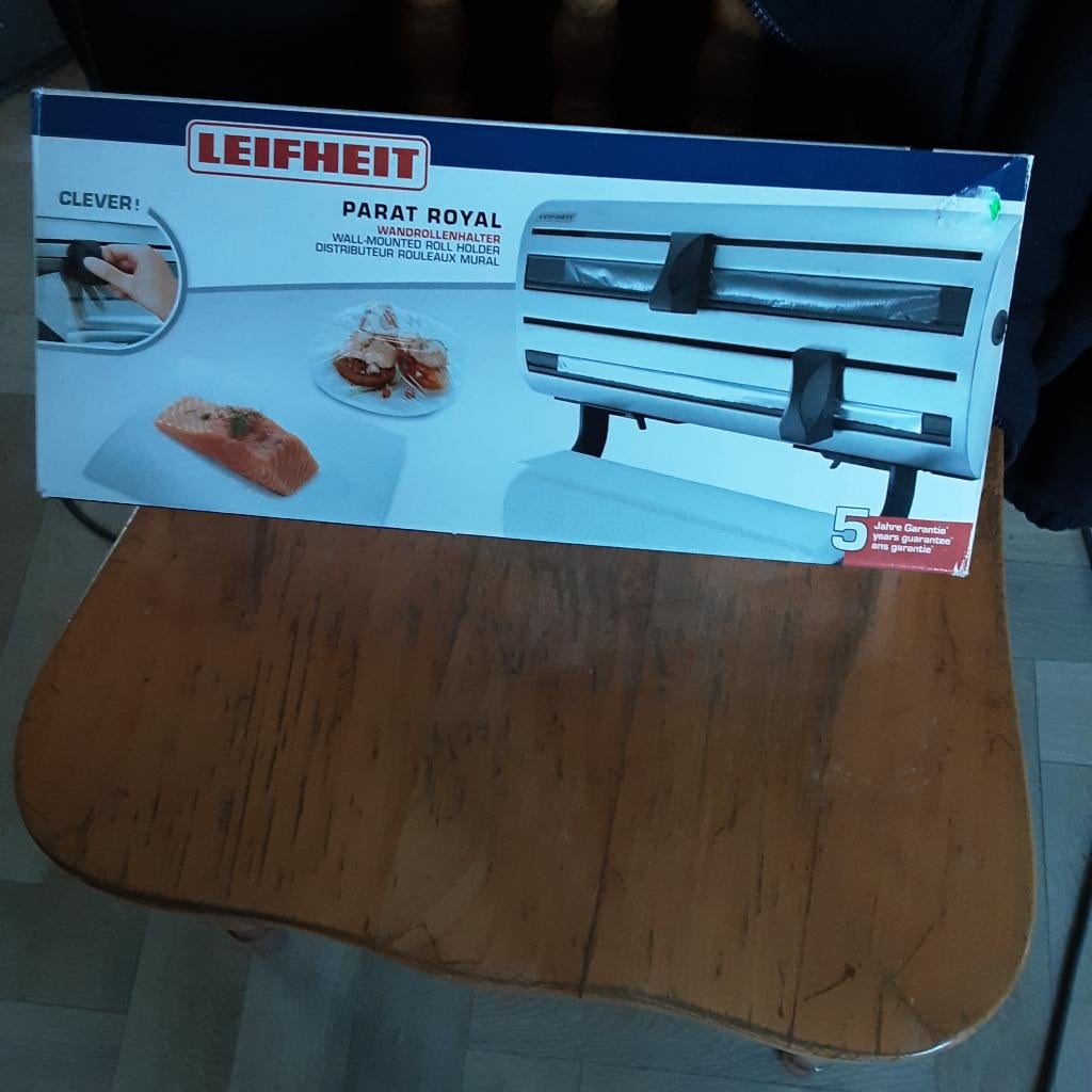 Leifheit wandrolhouder, Overige typen, Ophalen of Verzenden, Overige materialen, Overige merken